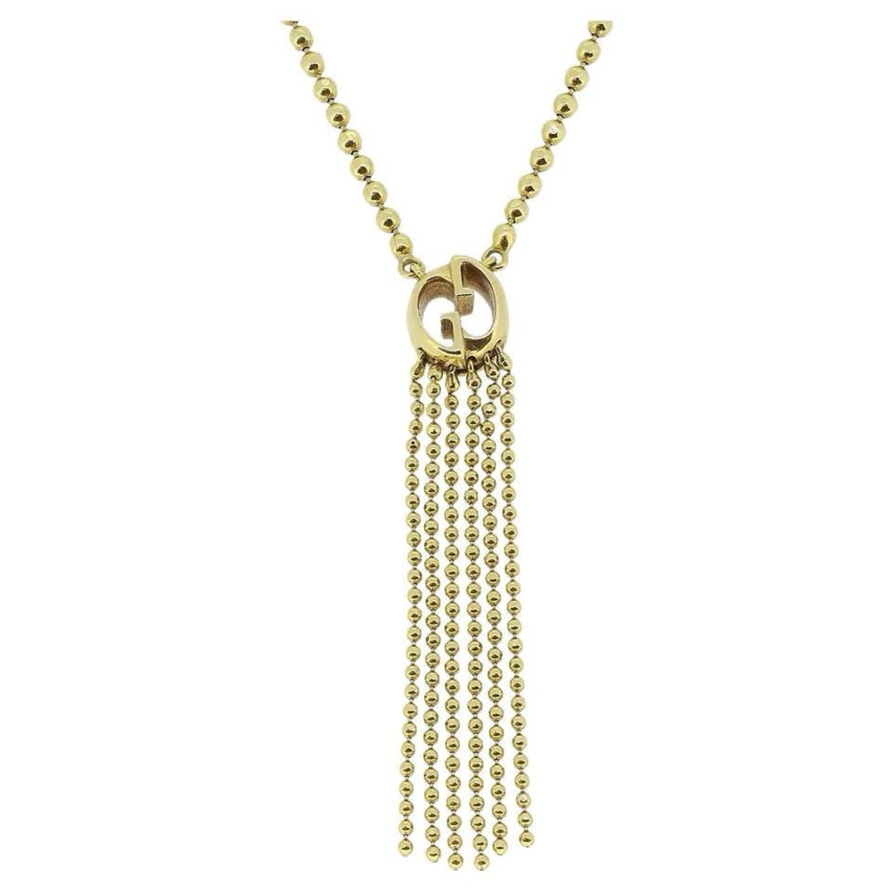 Gucci 18k Gold Tassel Necklace - Picture 12 of 13
